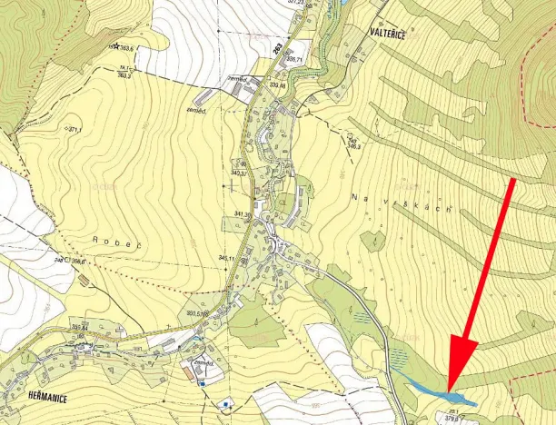 Prodej lesa, Žandov, 5142 m2