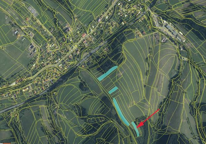 Prodej pole, Lhota u Vsetína, 1270 m2