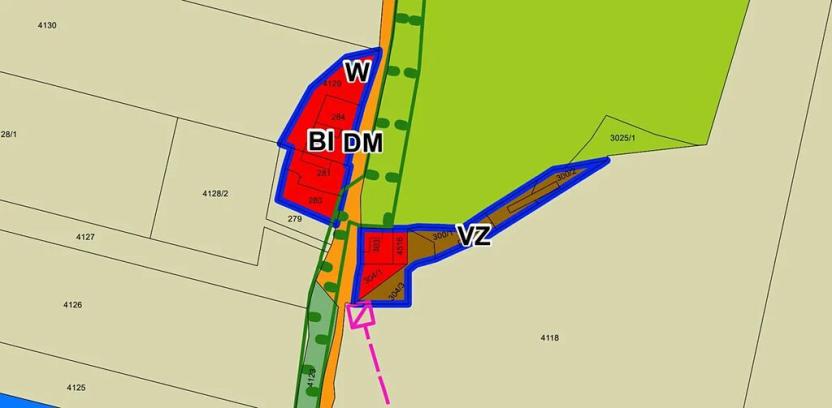 Prodej pozemku, Číčenice, 816 m2