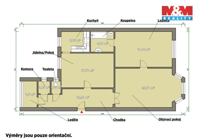 Prodej bytu 3+1, Plzeň - Jižní Předměstí, Klatovská třída, 100 m2