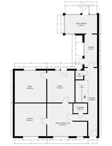 Prodej rodinného domu, Soběslav, Husova, 215 m2