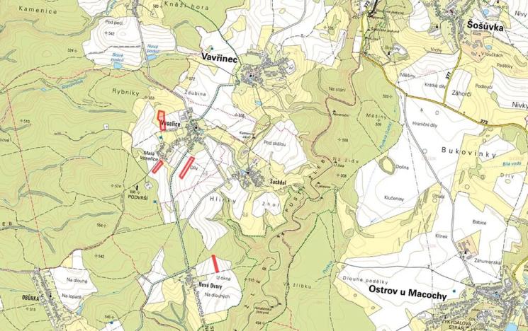 Prodej podílu pole, Vavřinec, 21531 m2