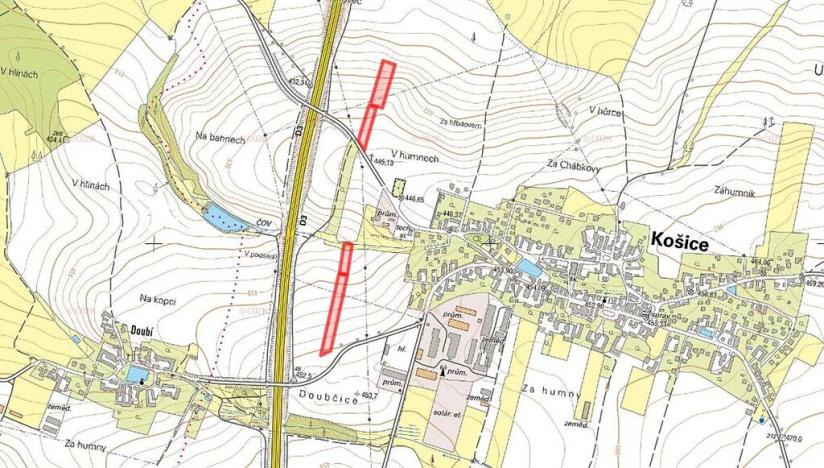 Prodej pole, Košice, 8153 m2