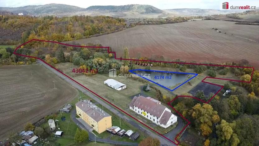 Prodej rybníku, Valeč, 4174 m2