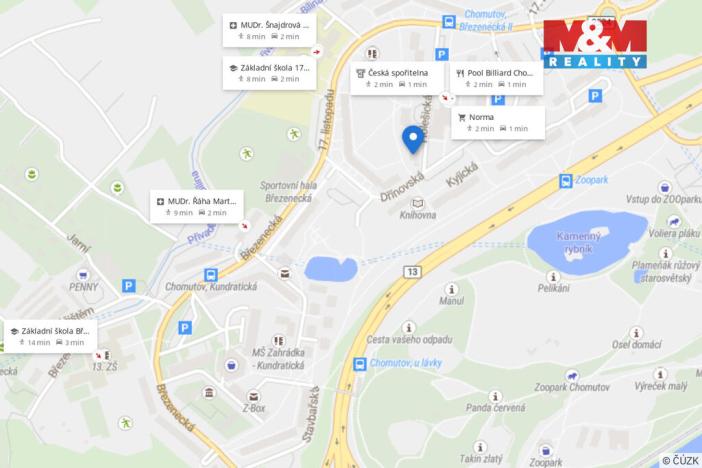 Prodej bytu 2+1, Chomutov, Holešická, 63 m2