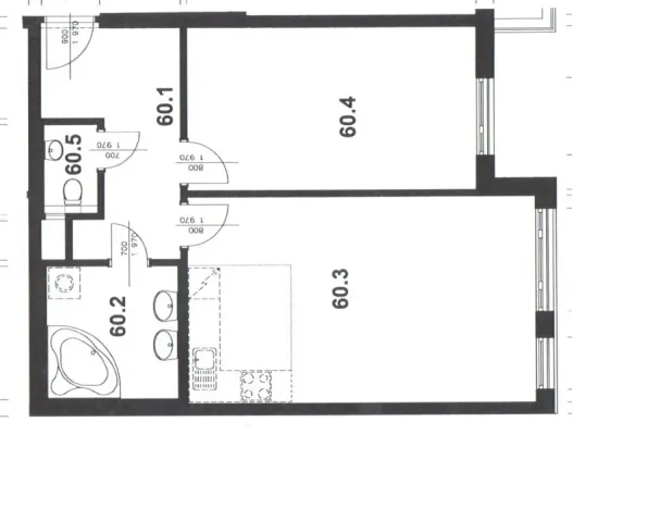 Prodej bytu 2+kk, Praha - Stodůlky, Raichlova, 62 m2
