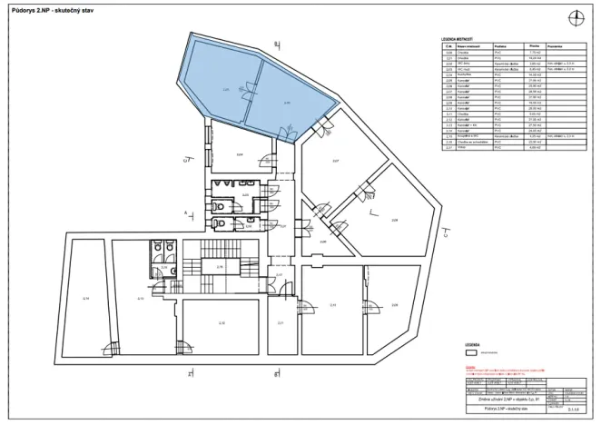 Pronájem kanceláře, Liberec, Bednářská, 46 m2