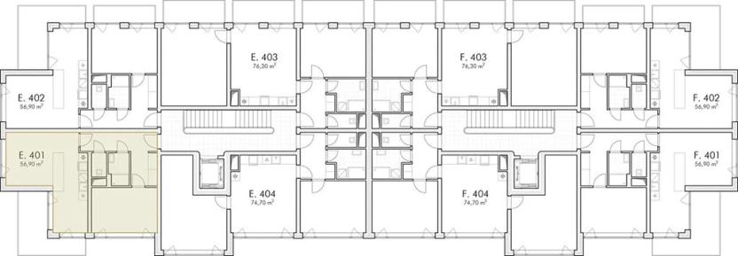 Prodej bytu 2+kk, Letovice, Komenského, 57 m2