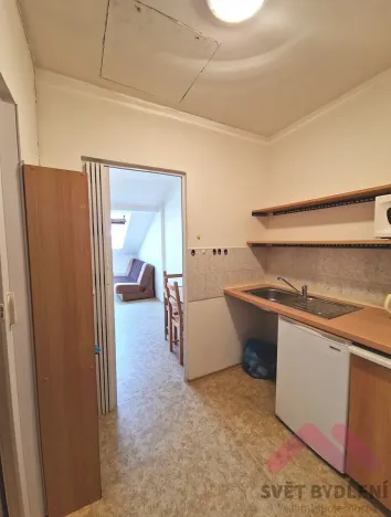 Pronájem bytu 1+kk, Praha - Smíchov, Grafická, 23 m2