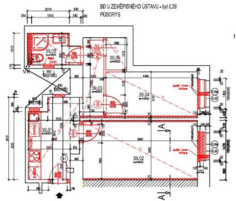 Pronájem bytu 2+1, Praha - Bubeneč, U zeměpisného ústavu, 46 m2