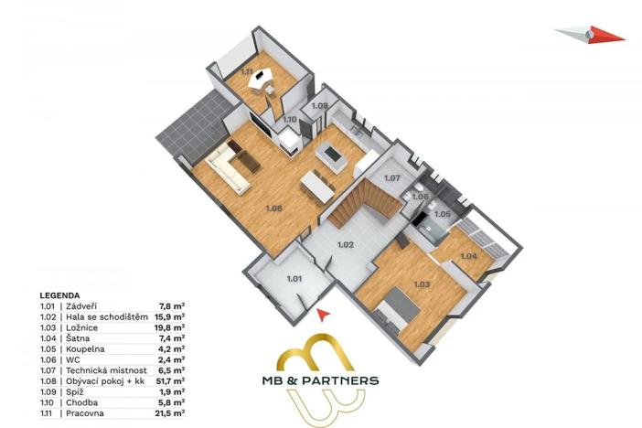 Prodej výrobních prostor, Doubravička, 195 m2