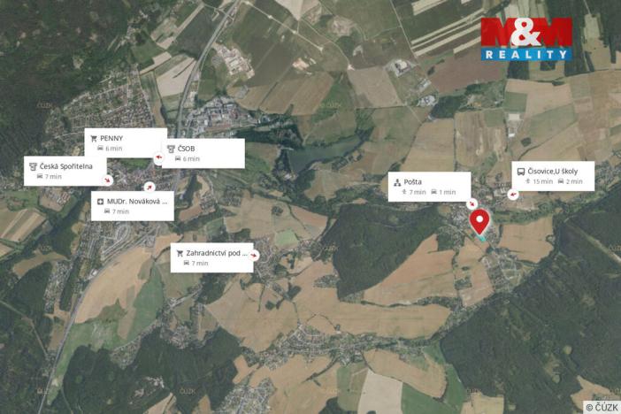 Prodej pozemku pro bydlení, Čisovice, 967 m2