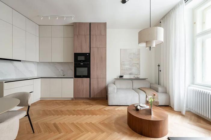 Pronájem bytu 2+kk, Praha - Vinohrady, Moravská, 53 m2