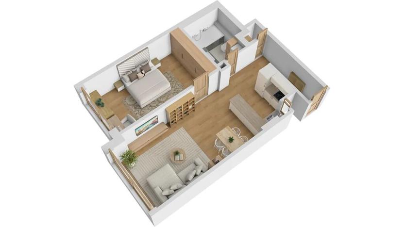 Prodej bytu 2+kk, Praha - Holešovice, Veverkova, 58 m2