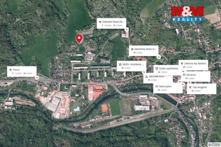 Prodej zahrady, Benešov nad Ploučnicí, 863 m2