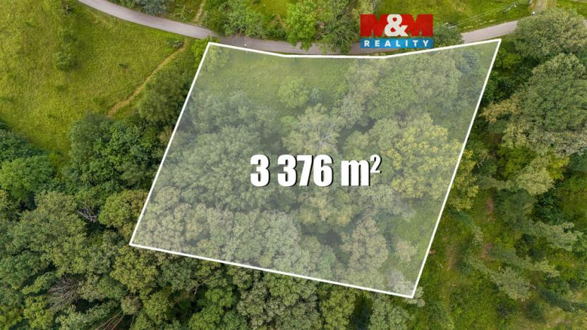 Prodej louky, Višňová - Andělka, 3376 m2