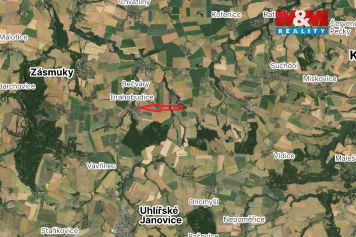 Prodej pozemku pro bydlení, Drahobudice, 1155 m2