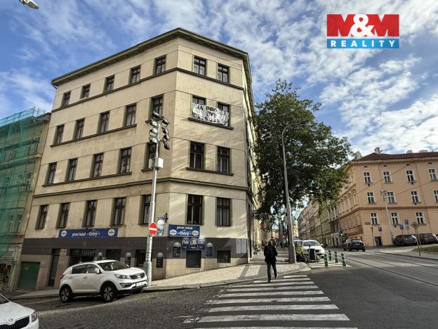 Pronájem bytu 3+1, Praha - Žižkov, Sladkovského náměstí, 53 m2