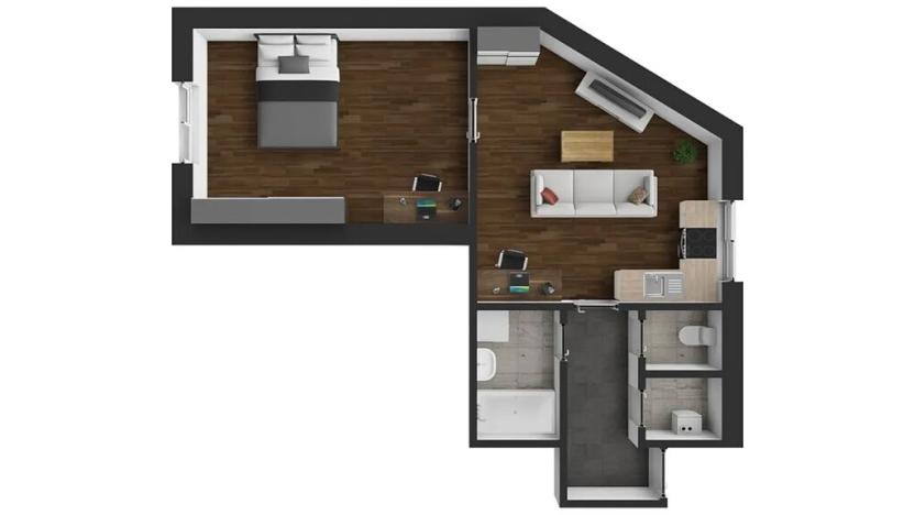 Prodej bytu 2+kk, Trutnov, Libušinka, 50 m2