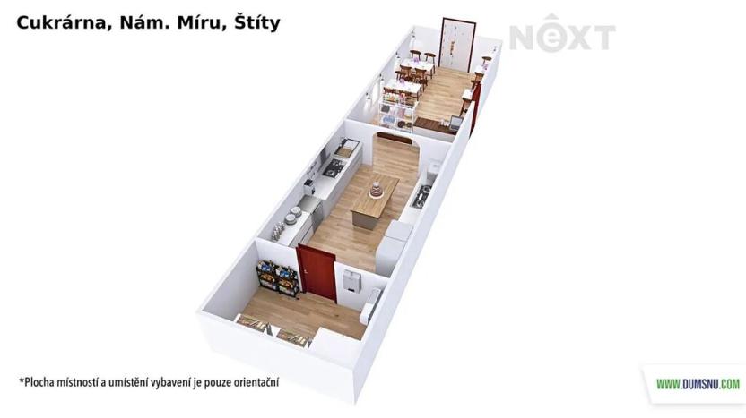 Prodej rodinného domu, Štíty, nám. Míru, 175 m2