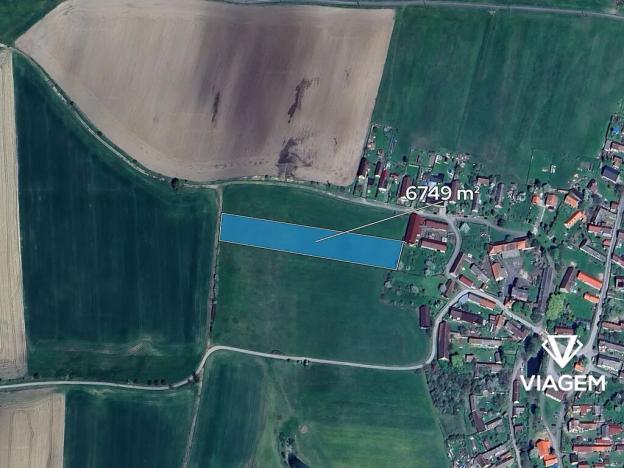 Prodej zahrady, Slabčice, 6749 m2