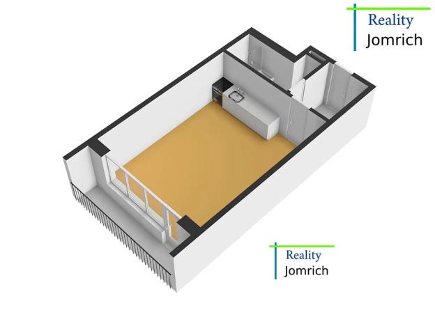 Pronájem bytu 1+kk, Liberec, Na Perštýně, 42 m2