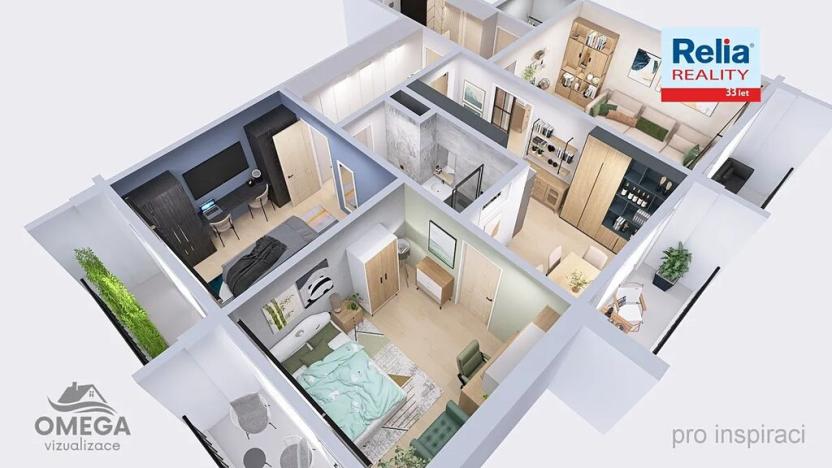 Prodej bytu 4+kk, Liberec, Jáchymovská, 73 m2