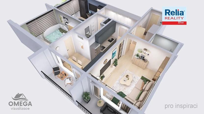 Prodej bytu 4+kk, Liberec, Jáchymovská, 73 m2