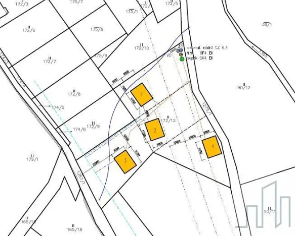 Prodej pozemku pro bydlení, Český Jiřetín, 1112 m2