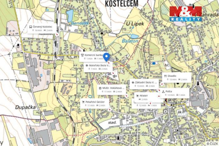 Prodej bytu 3+1, Červený Kostelec - Lhota za Červeným Kostelcem, 17. listopadu, 69 m2