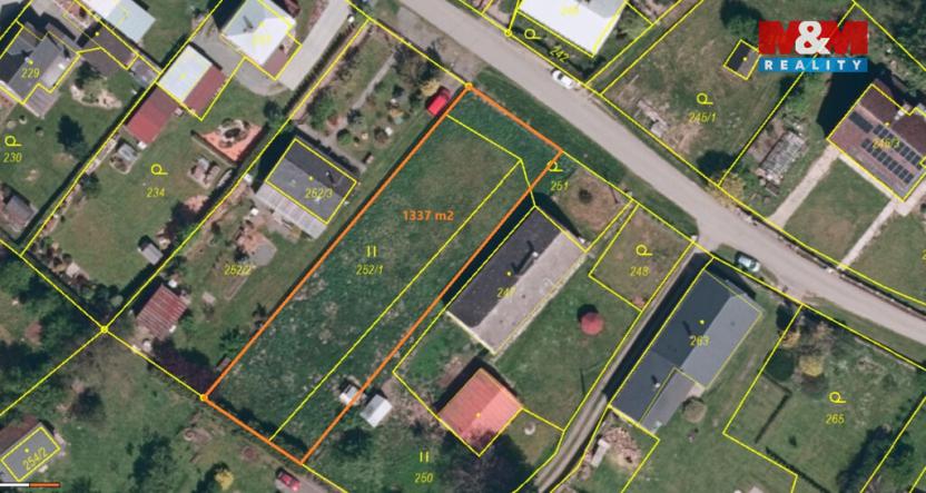 Prodej pozemku pro bydlení, Město Albrechtice - Linhartovy, 1337 m2