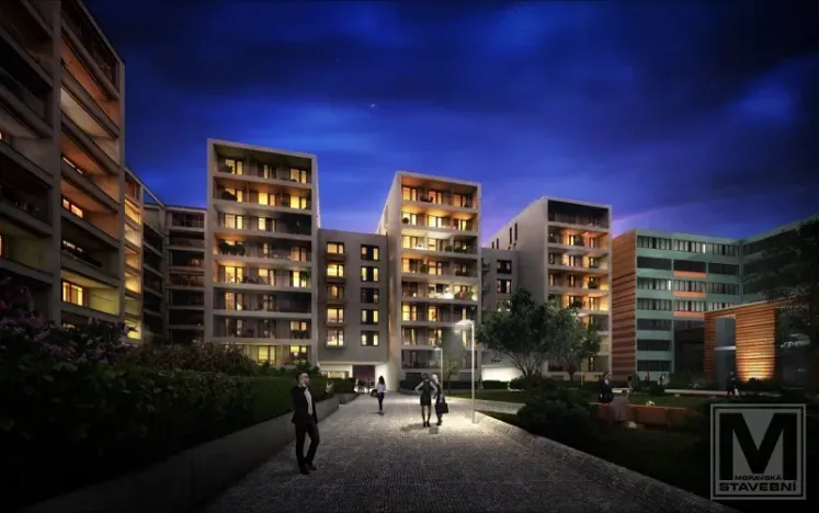 Pronájem bytu 3+kk, Praha - Karlín, U Mlýnského kanálu, 70 m2