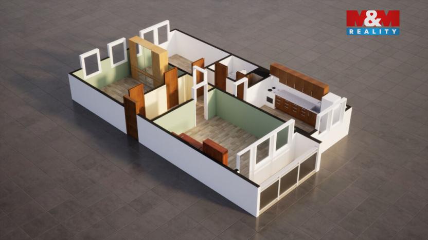 Prodej bytu 3+1, Česká Lípa, Jáchymovská, 75 m2