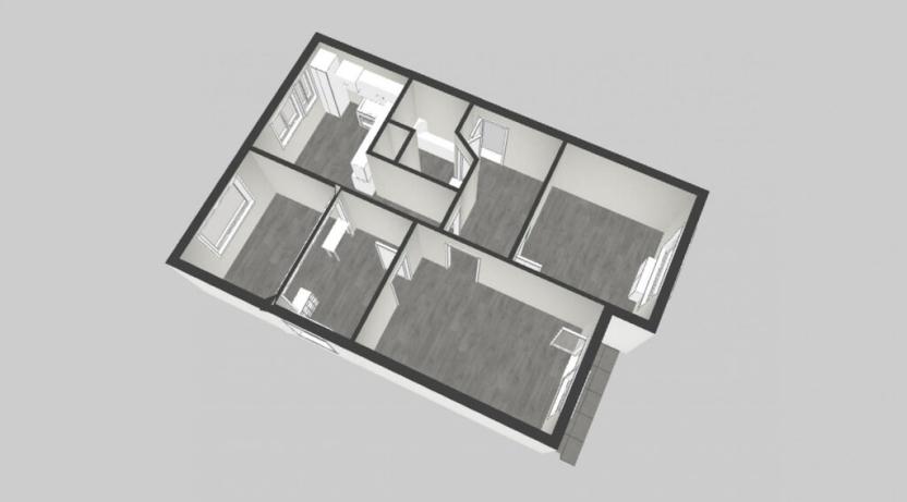 Pronájem bytu 3+1, Náchod, Příkopy, 77 m2