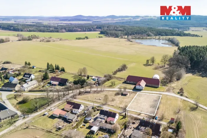 Prodej pozemku pro bydlení, Bor - Boječnice, 1289 m2