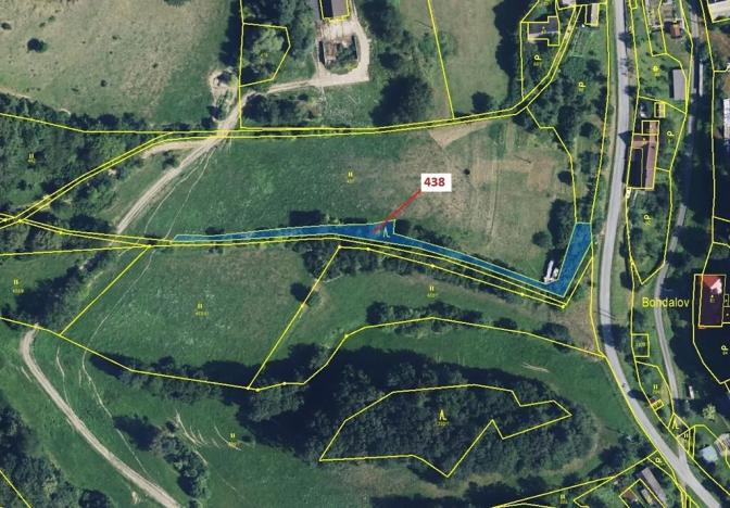 Dražba lesa, Městečko Trnávka, 836 m2