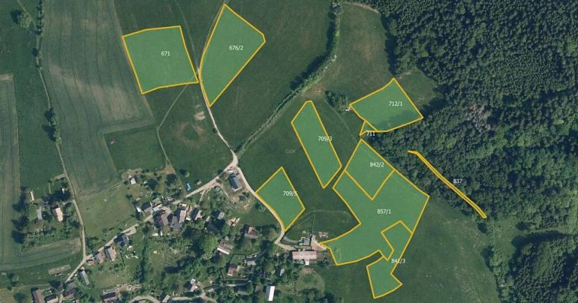 Prodej pole, Železný Brod, 59010 m2