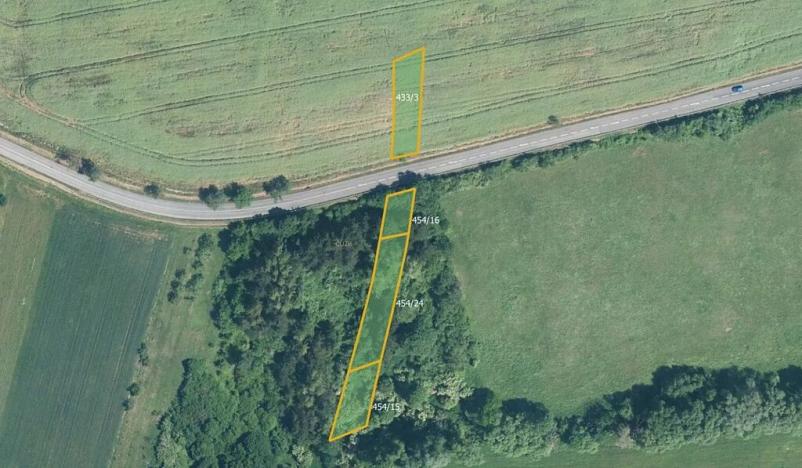 Prodej pole, Medlovice, 9702 m2