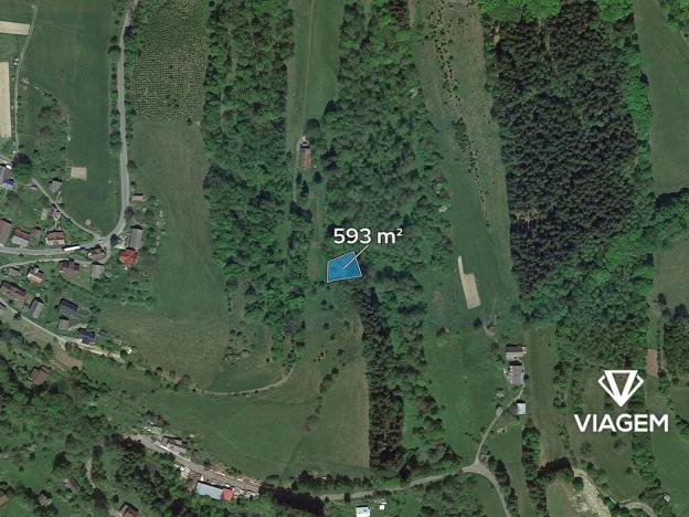 Prodej pole, Roztoky u Semil, 593 m2