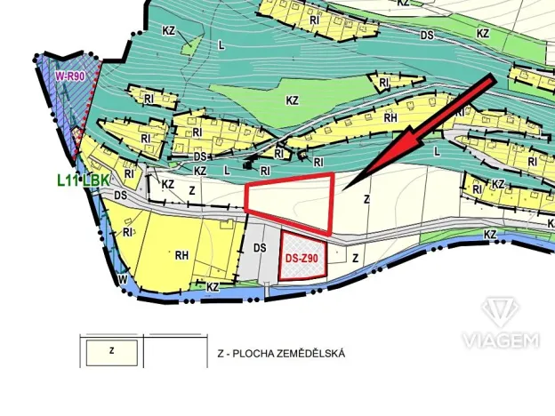 Prodej pole, Odry, 4099 m2