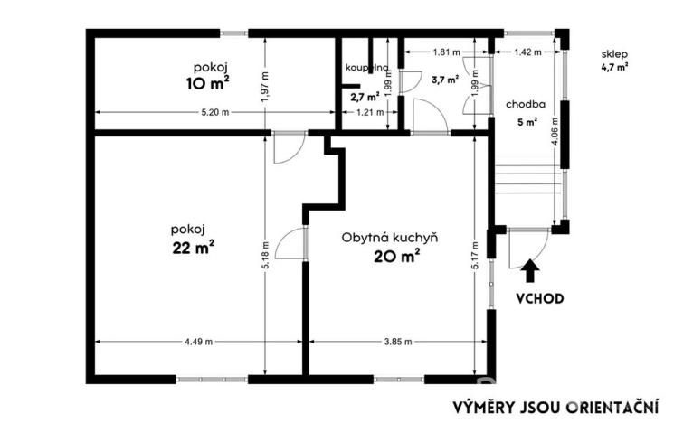 Prodej rodinného domu, Žitovlice, 121 m2