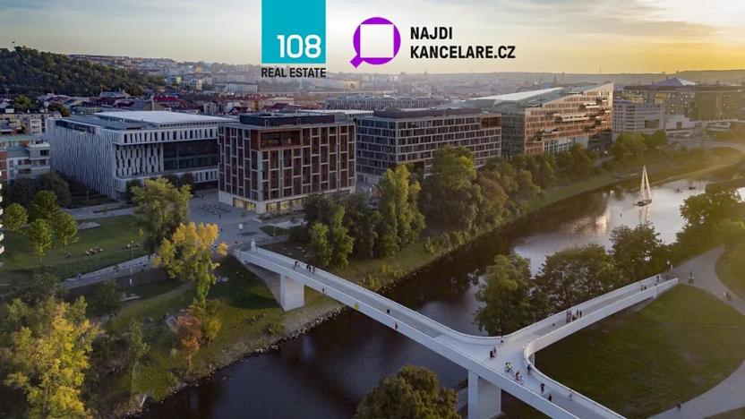 Pronájem kanceláře, Praha - Karlín, Karolinská, 1044 m2