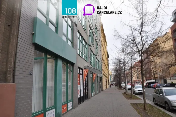 Pronájem kanceláře, Praha - Holešovice, Na Maninách, 1044 m2