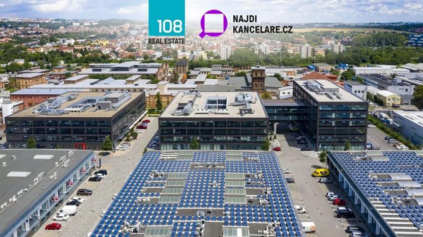 Pronájem kanceláře, Brno, Škrobárenská, 1233 m2