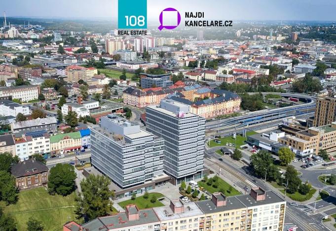Pronájem kanceláře, Ostrava, 28. října, 900 m2