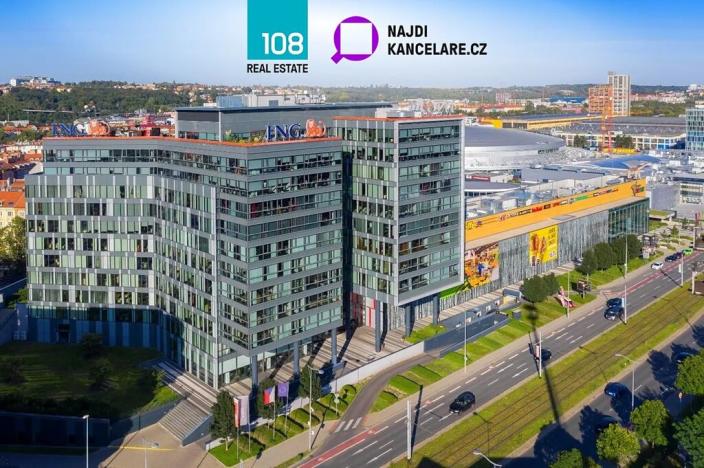 Pronájem kanceláře, Praha - Libeň, Českomoravská, 293 m2