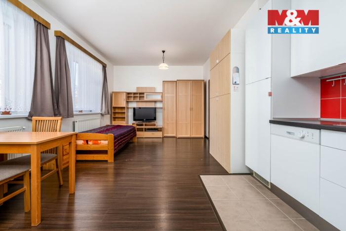 Prodej bytu 1+kk, Milovice - Mladá, Rakouská, 36 m2