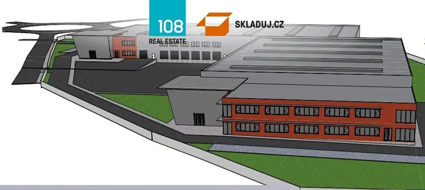 Pronájem skladu, Zápy, 10000 m2