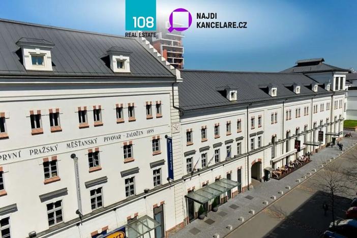 Pronájem kanceláře, Praha - Holešovice, U průhonu, 2124 m2