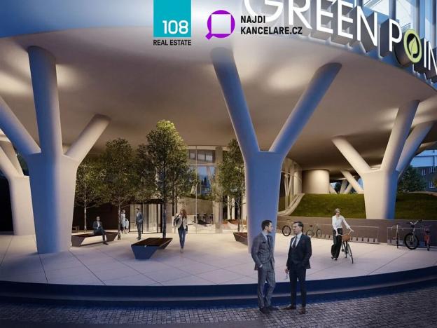 Pronájem kanceláře, Praha - Smíchov, Plzeňská, 387 m2